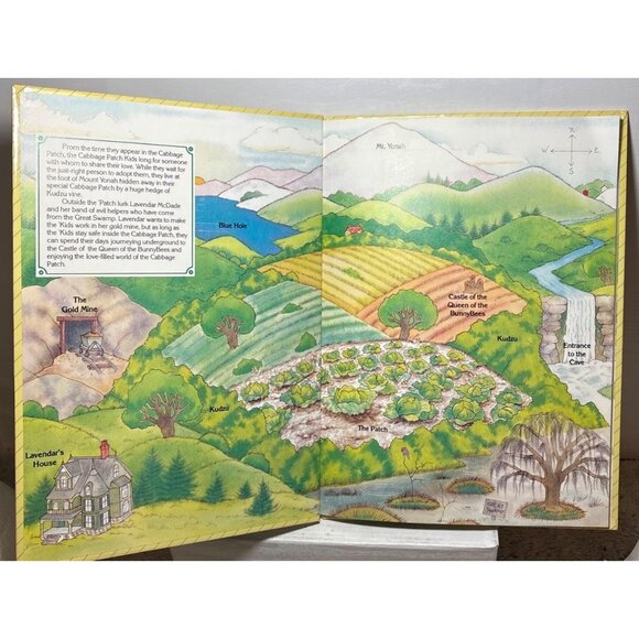 Cabbage Patch Kids The Great Rescue Hardcover Storybook Parker Brothers 1984 - Picture 3 of 5